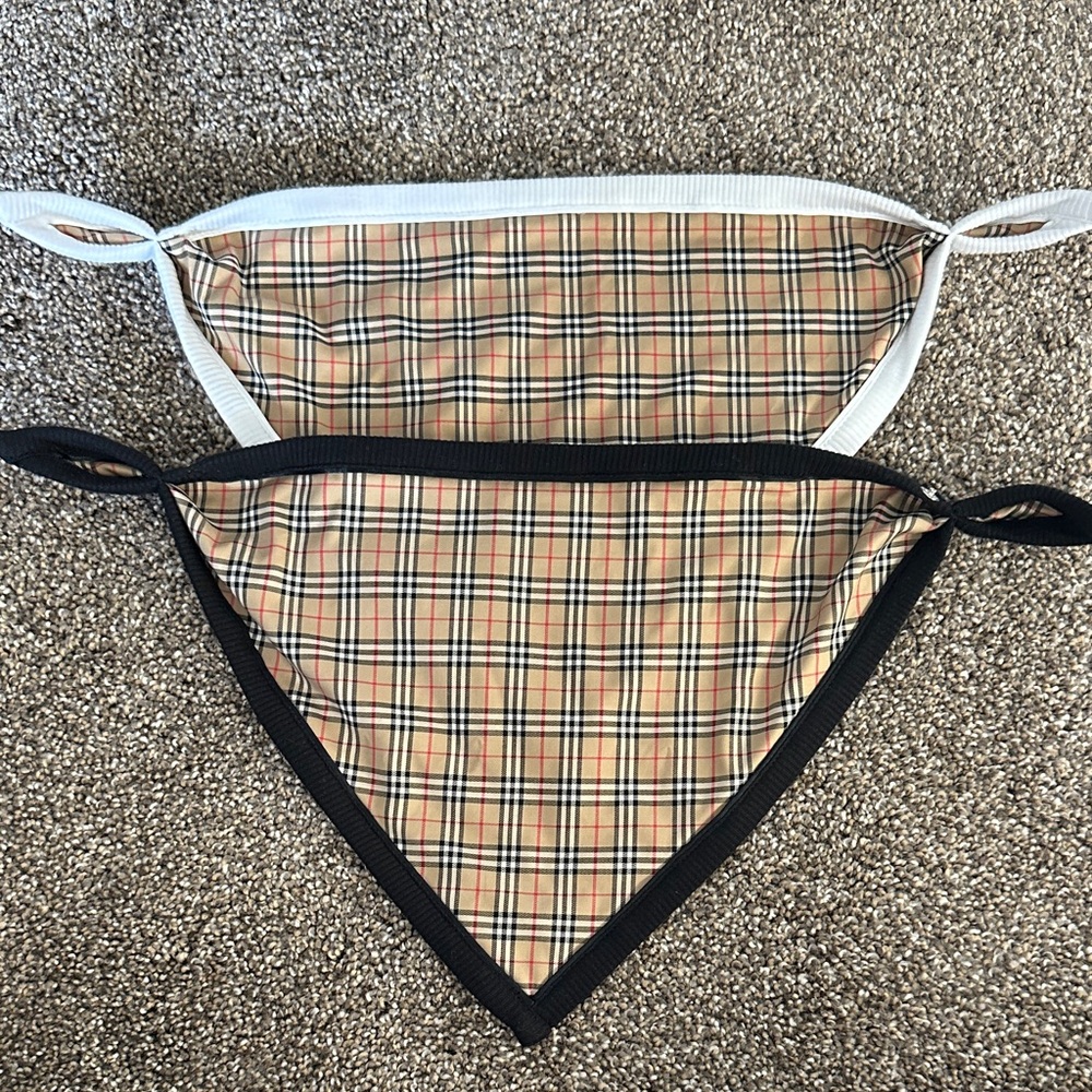 Burberry Bandana Bibs Camryn Set (2)